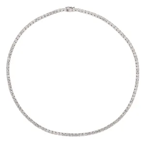 9.96CT Tennis Necklace 18"