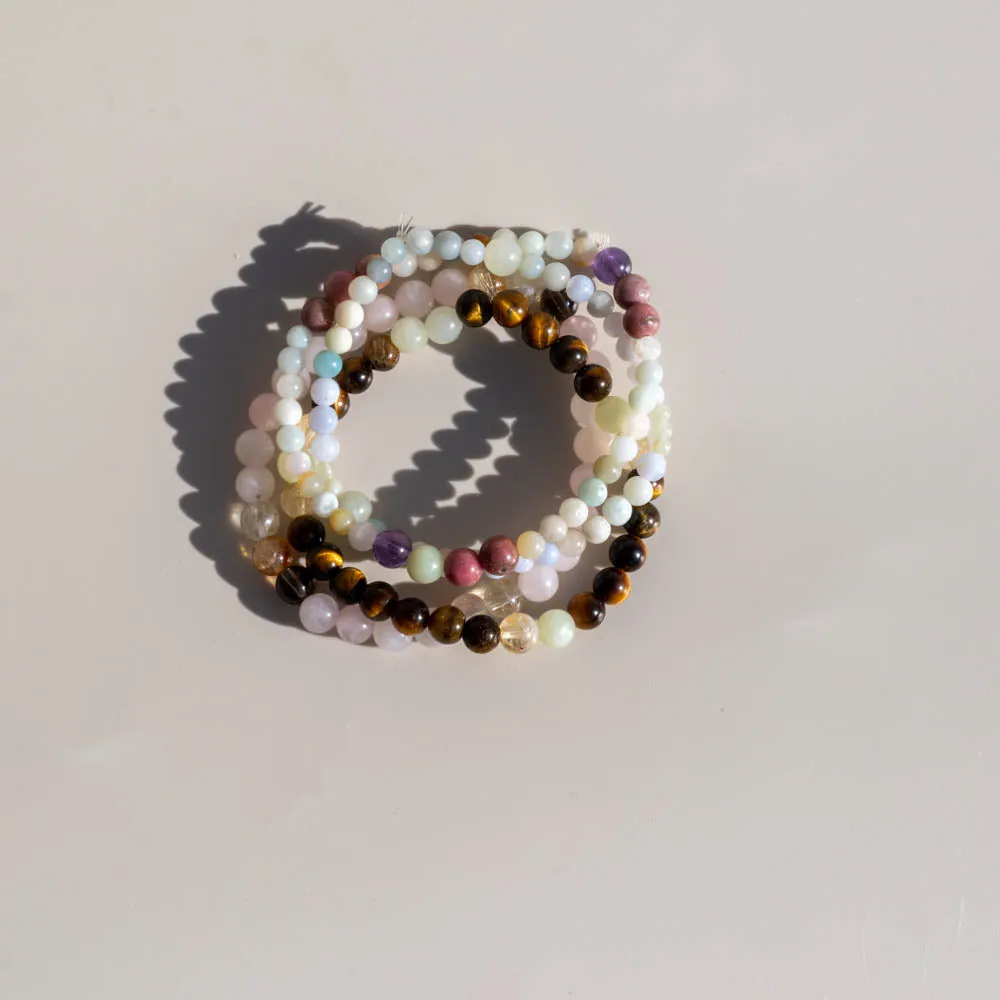 Amazonite, Rose Quartz, Citrine Bracelet  | Hope   Harmony