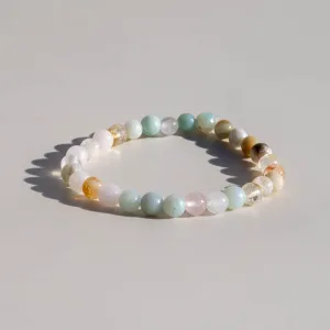 Amazonite, Rose Quartz, Citrine Bracelet  | Hope   Harmony