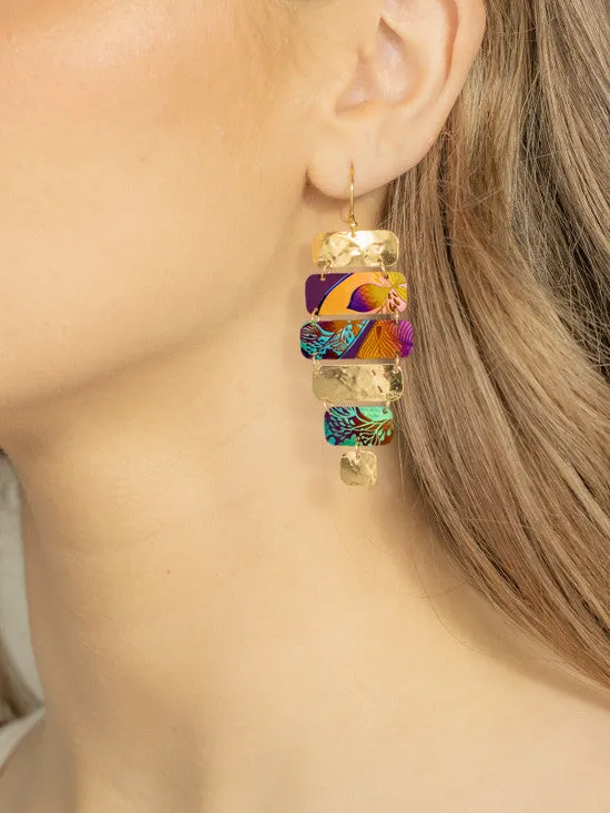 Amber Wave Lana Talisman Earrings