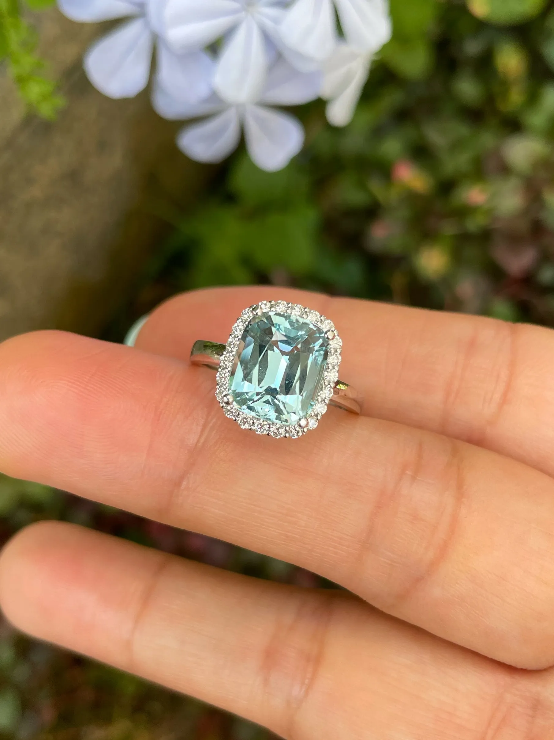 Aquamarine Ring - 3.78CT (NJR272)