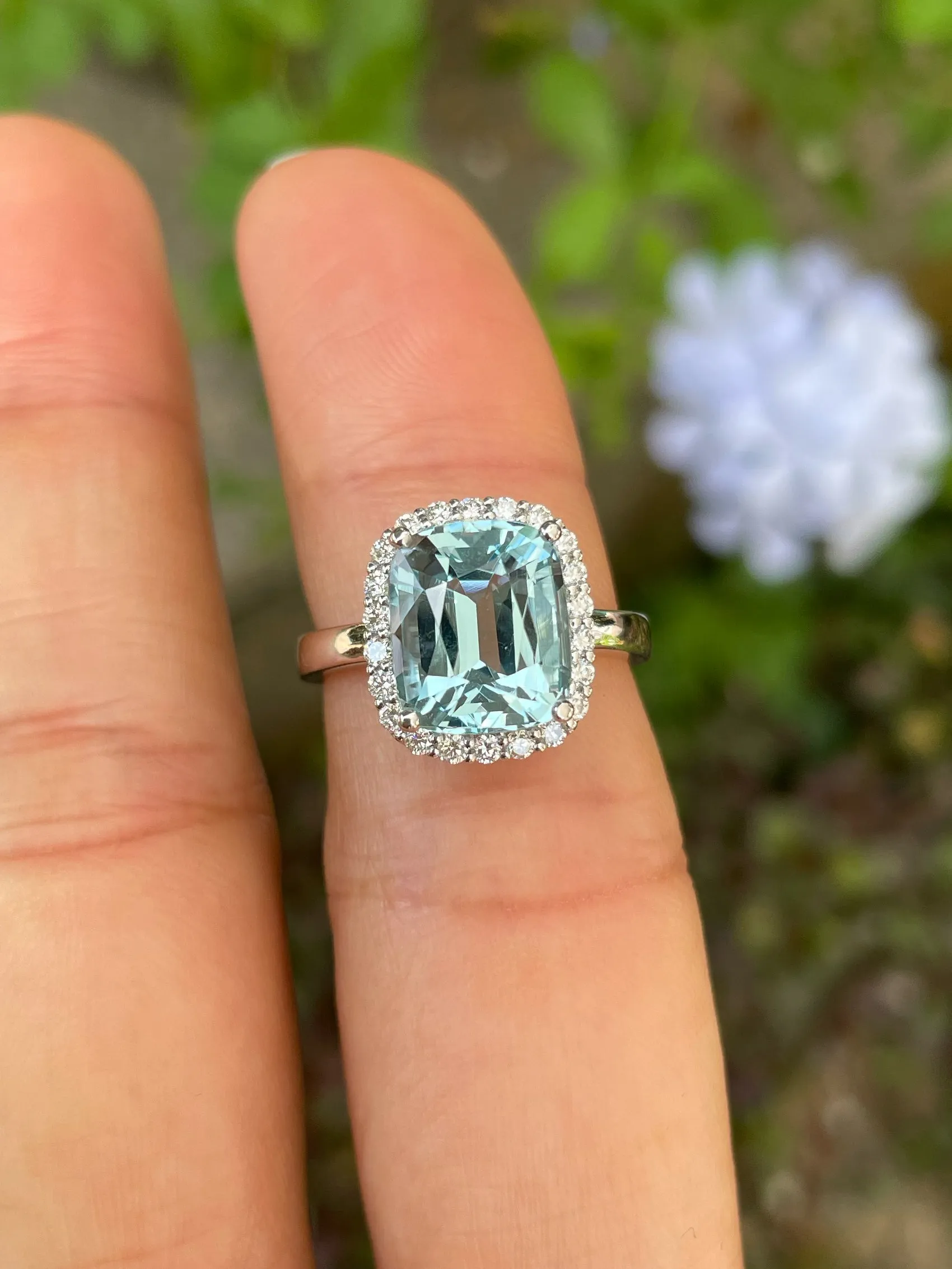 Aquamarine Ring - 3.78CT (NJR272)