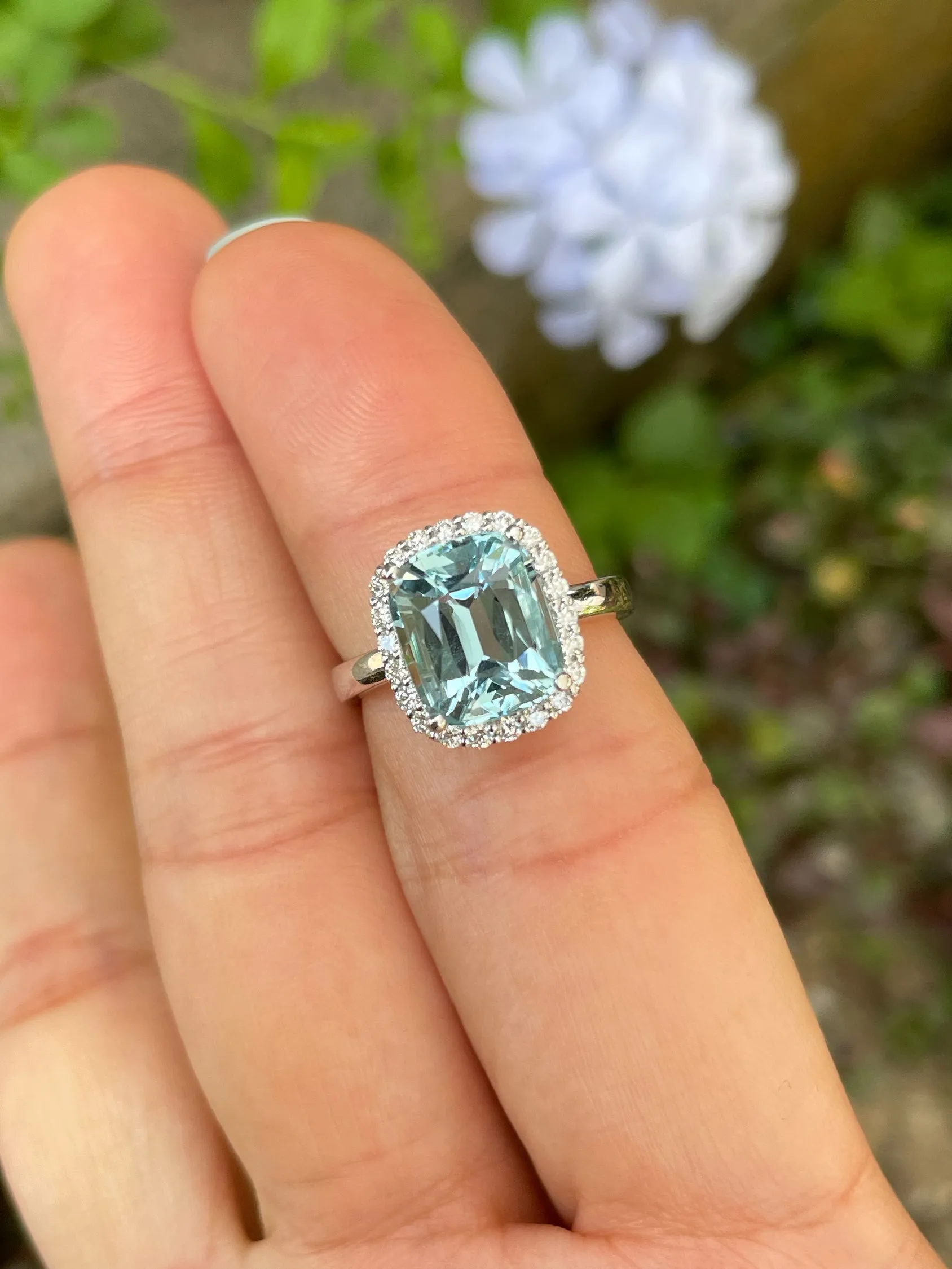 Aquamarine Ring - 3.78CT (NJR272)