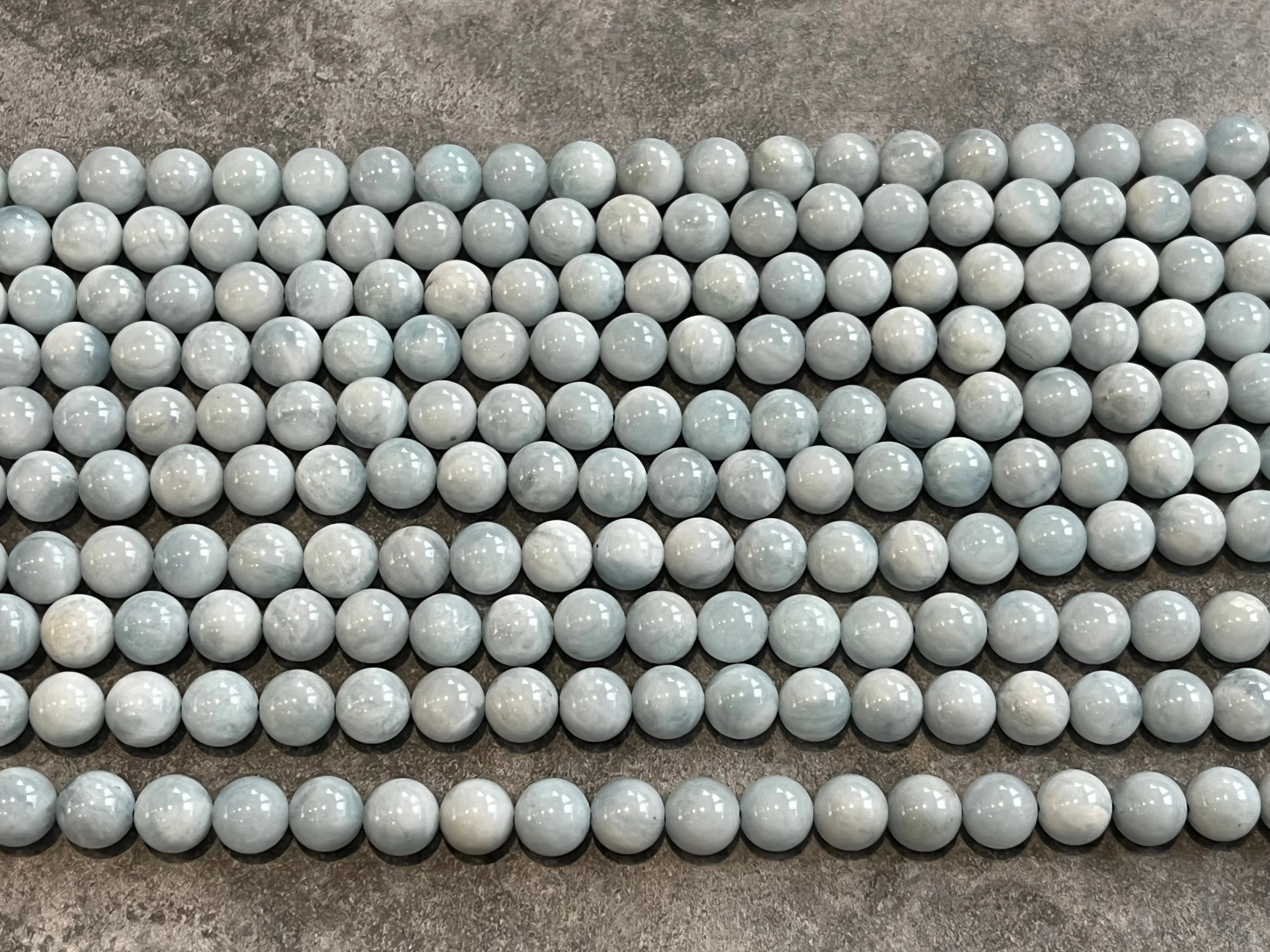 Aquamarine | Round Beads | 8mm