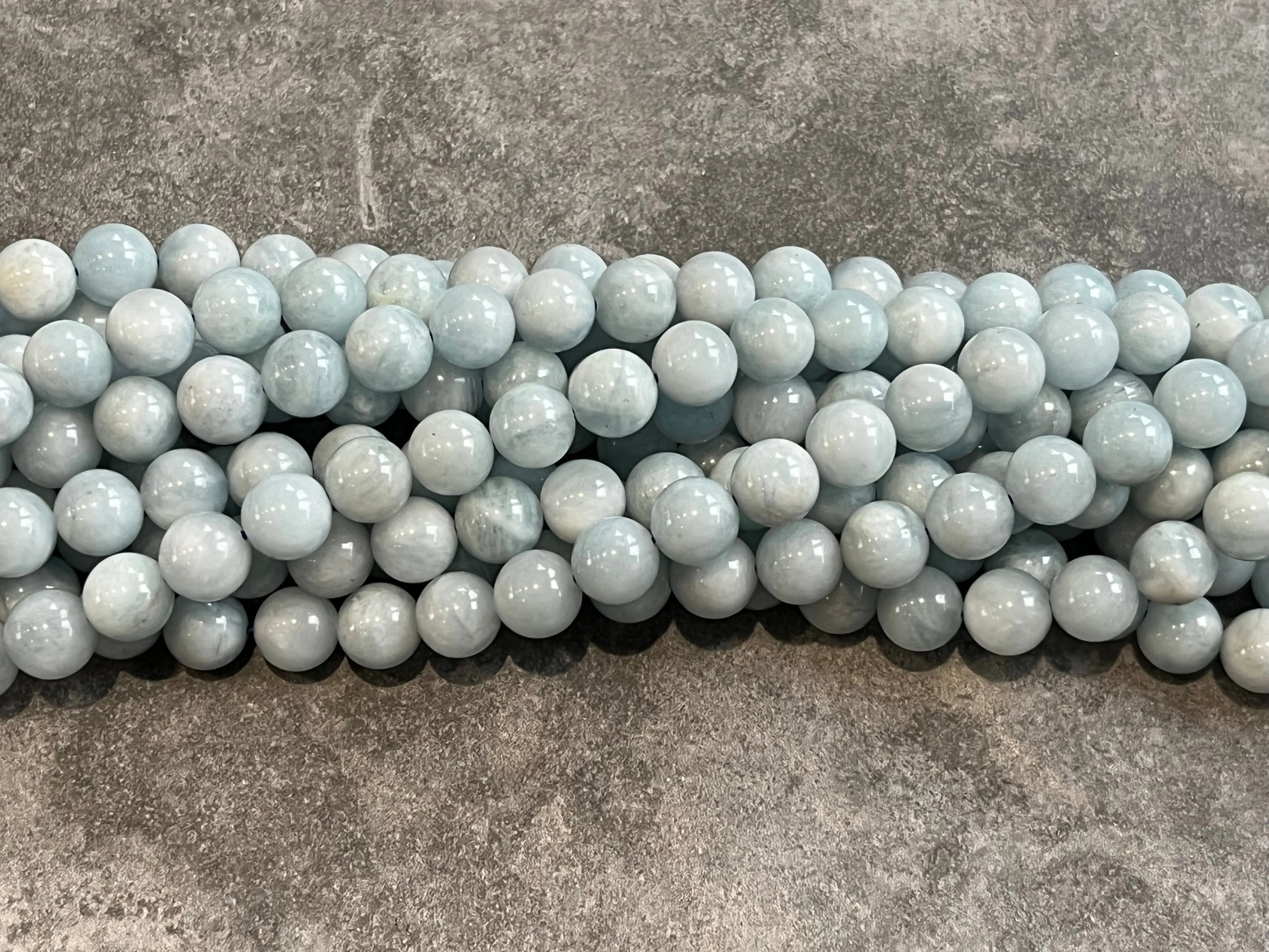 Aquamarine | Round Beads | 8mm
