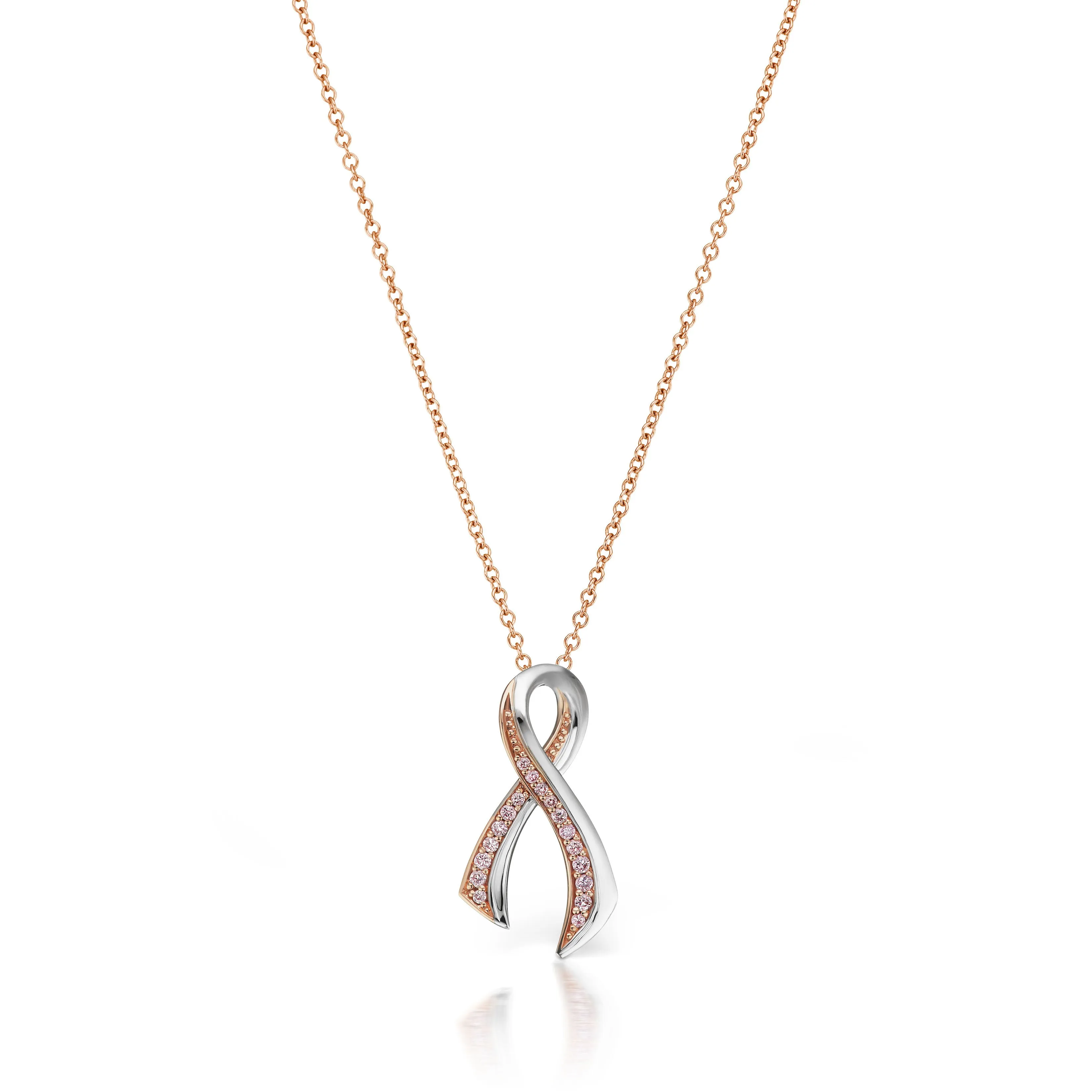 Argyle Breast Cancer Awareness Pendant