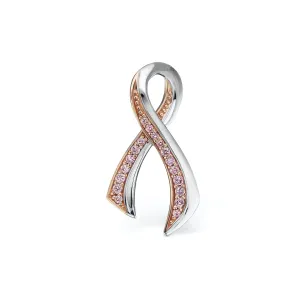 Argyle Breast Cancer Awareness Pin