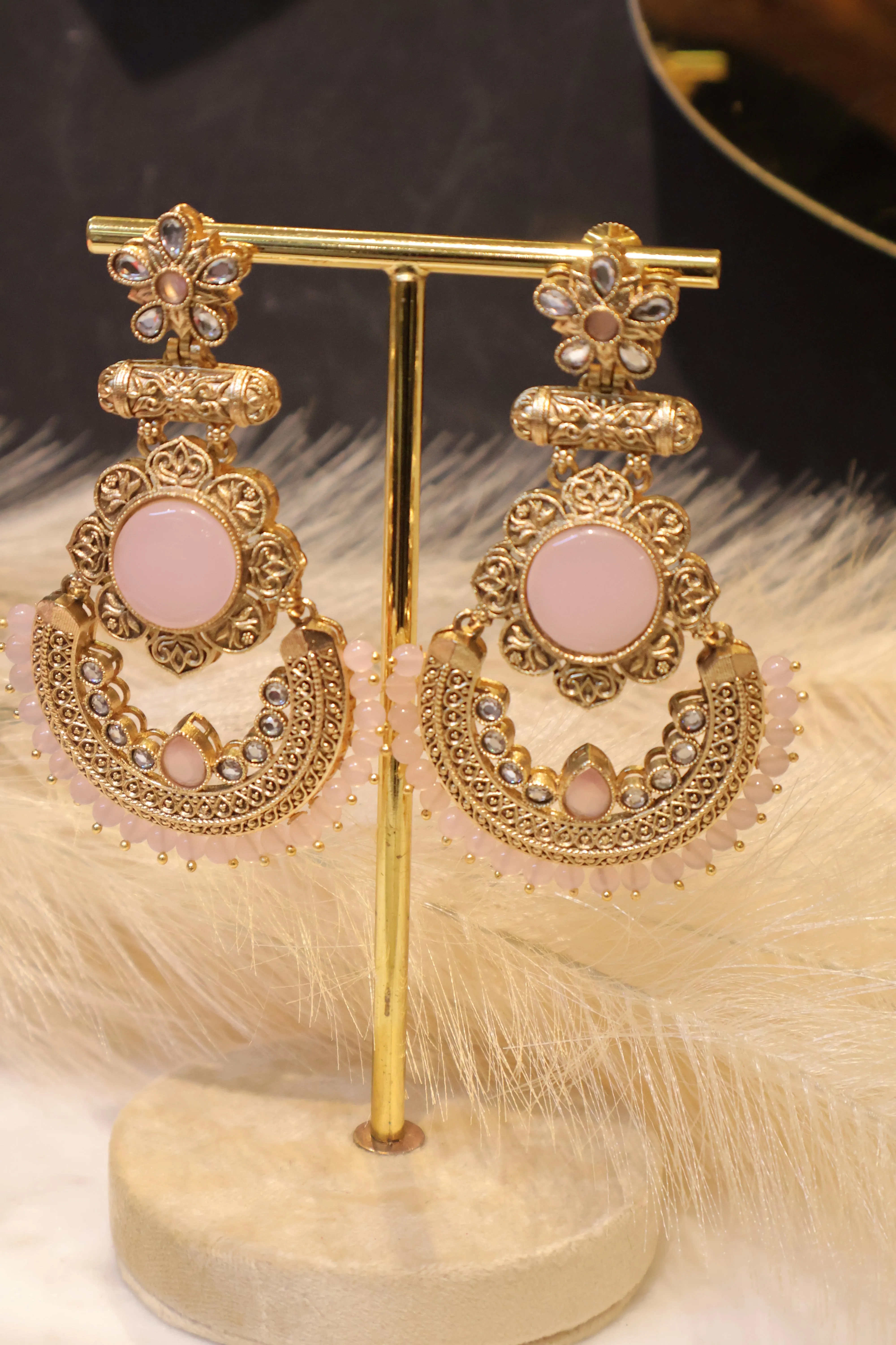 Gold Plated Long Earring