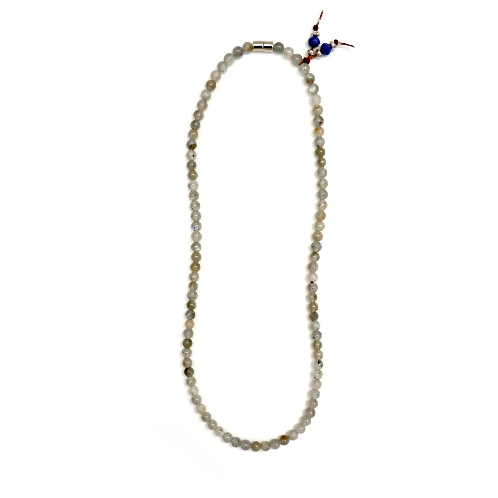 labradorite magnet mens necklace