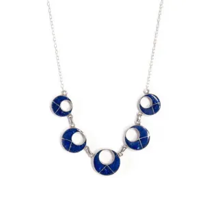 Lapis Lazuli Kukuyu Necklace | Artisan Jewelry | Inspired by the Andes