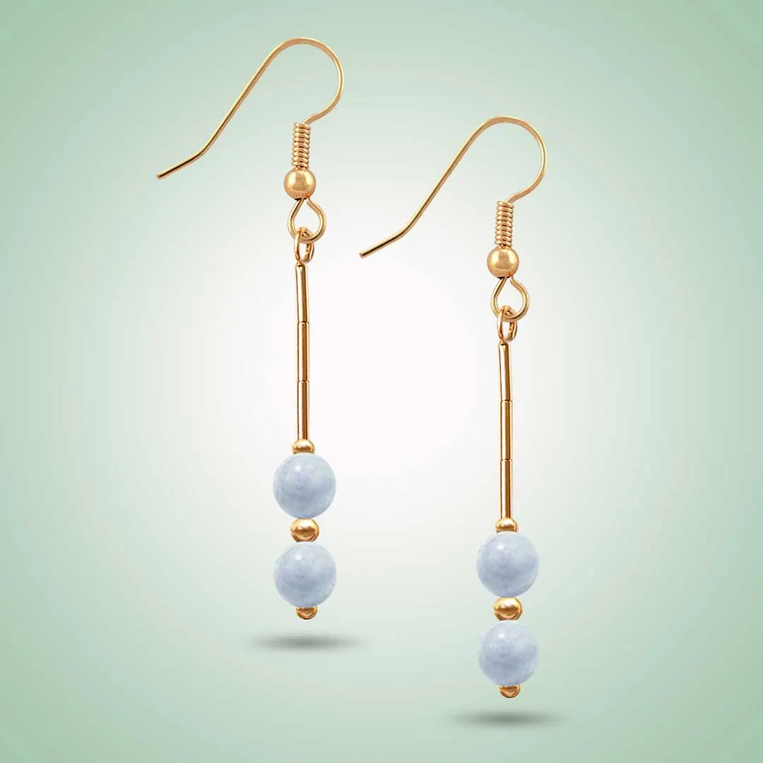 Lavender Duo-Elo Earrings