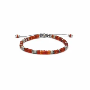 Maor Sterling Silver Citrine Lazuli Bracelet