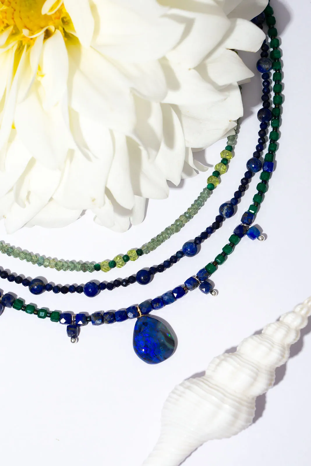 Necklace Australian Opal Azura