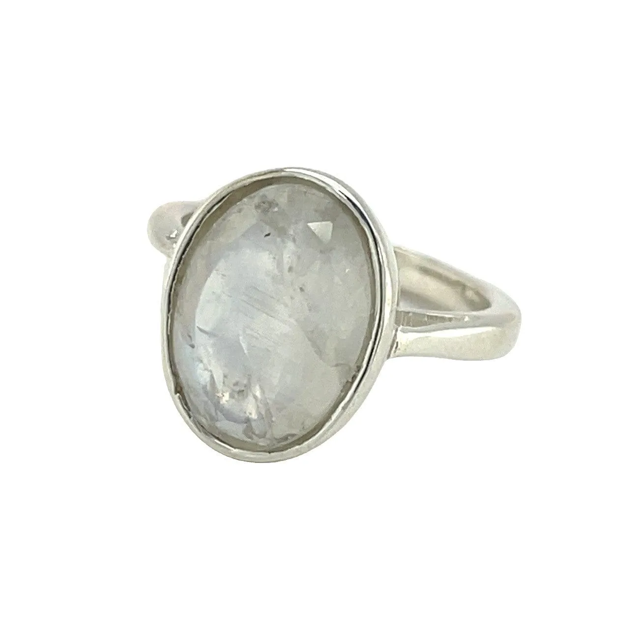 Ovale Moonstone Ring