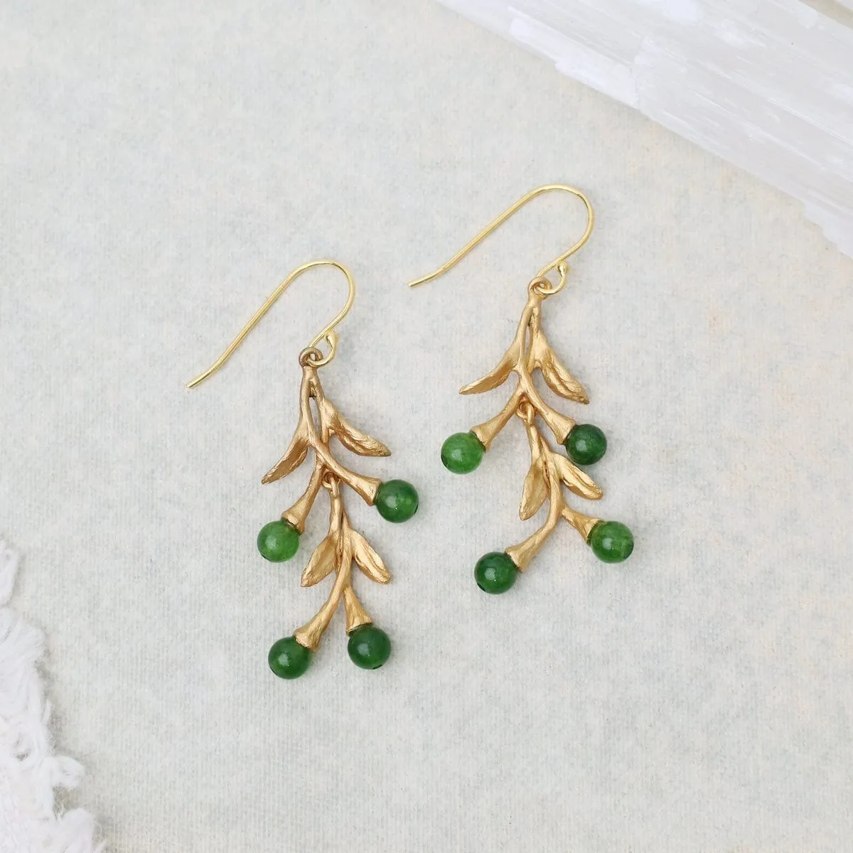 Pepper Long Dangle Wire Earrings