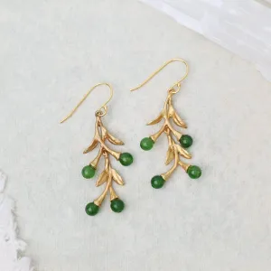 Pepper Long Dangle Wire Earrings