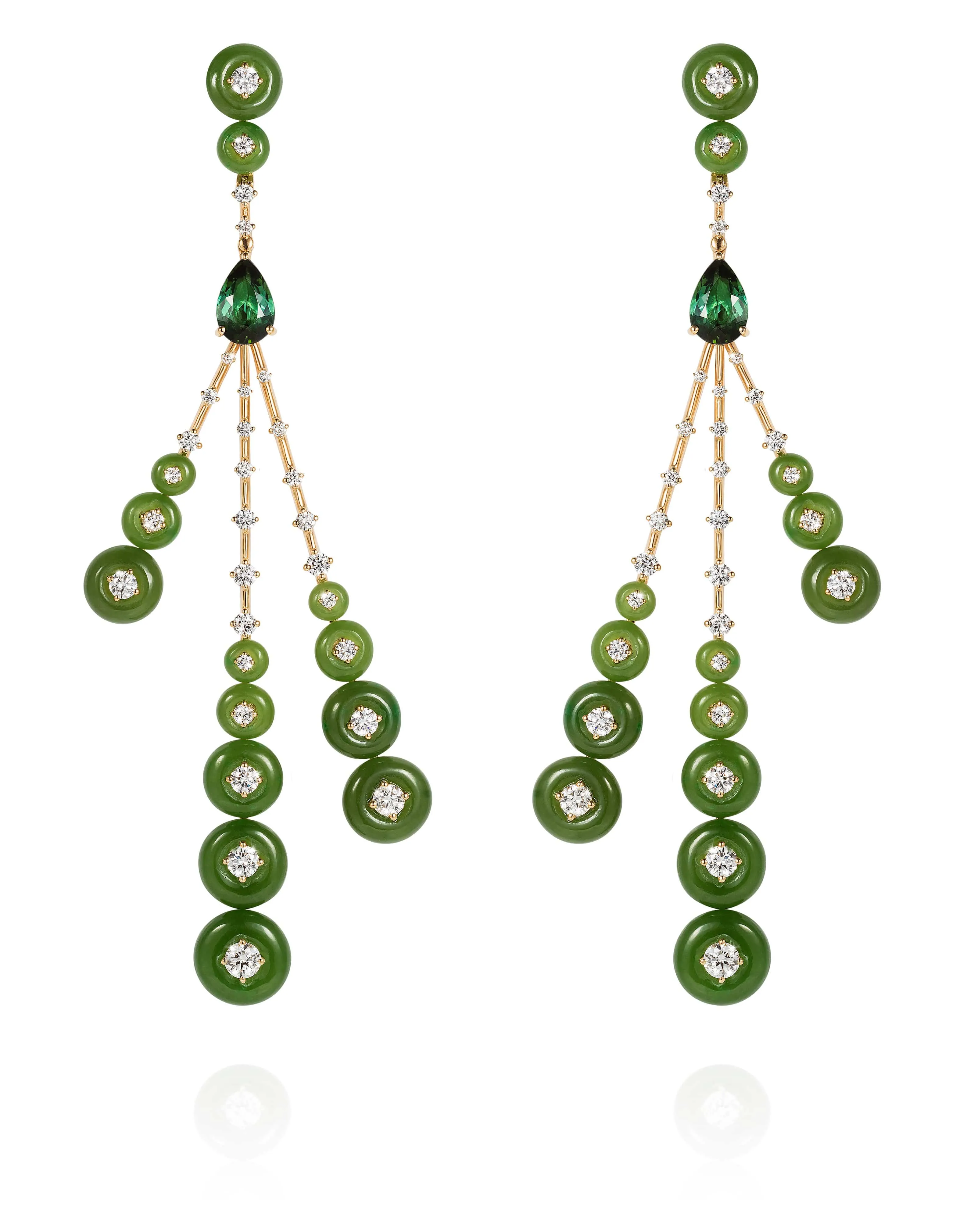 Rocket Jade Earrings