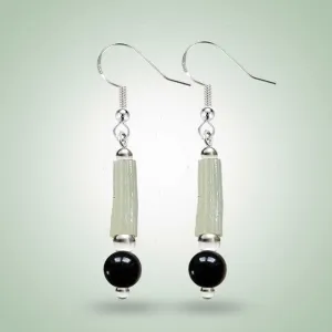 Small Dentalium Earrings