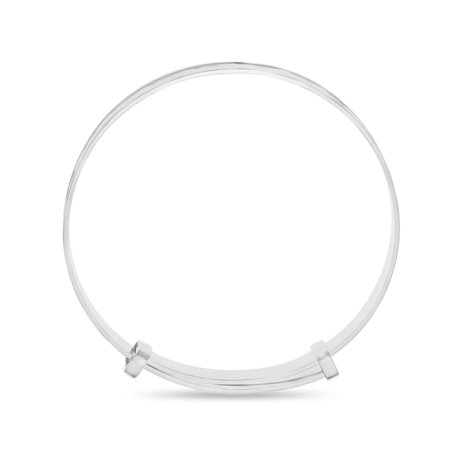 Teddy Bear Baby Bangle in Sterling Silver the perfect Baby Shower Gift