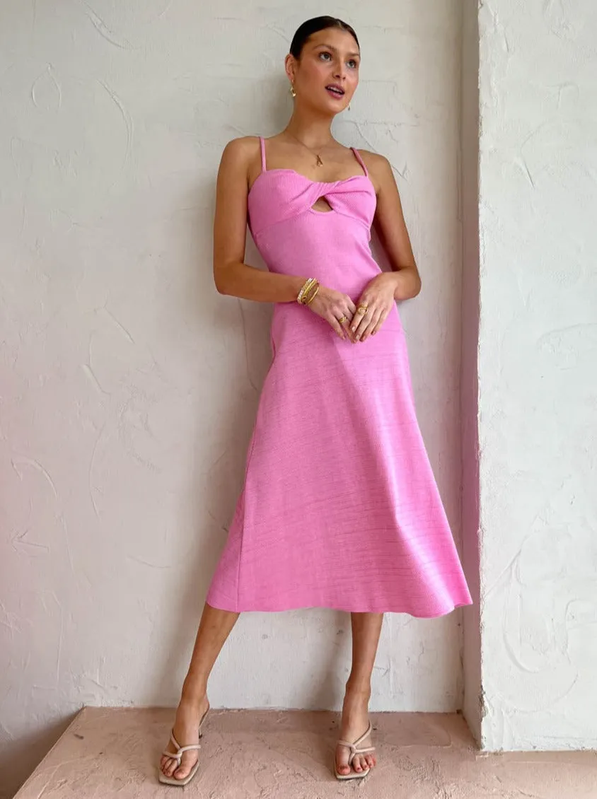 Viktoria & Woods Moscato Dress in Prism Pink